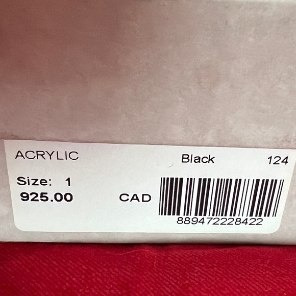 Acrylic Jimmy Choo Evening Purse - Picture 7 of 12